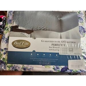 KingSize BED TITE Soft  Woven Micro Fibers 100% Easy Care Polyester